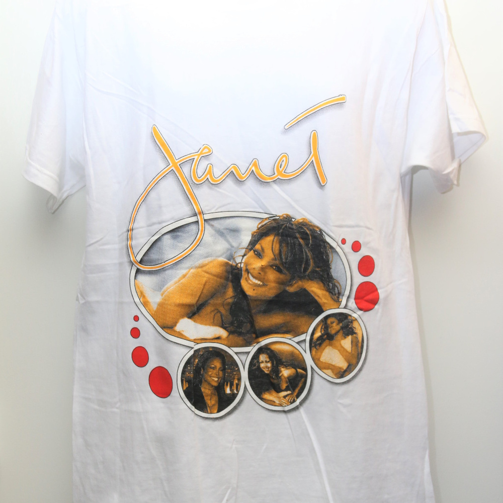 90's Vintage "JANET JACKSON" Promo Tour Tee
